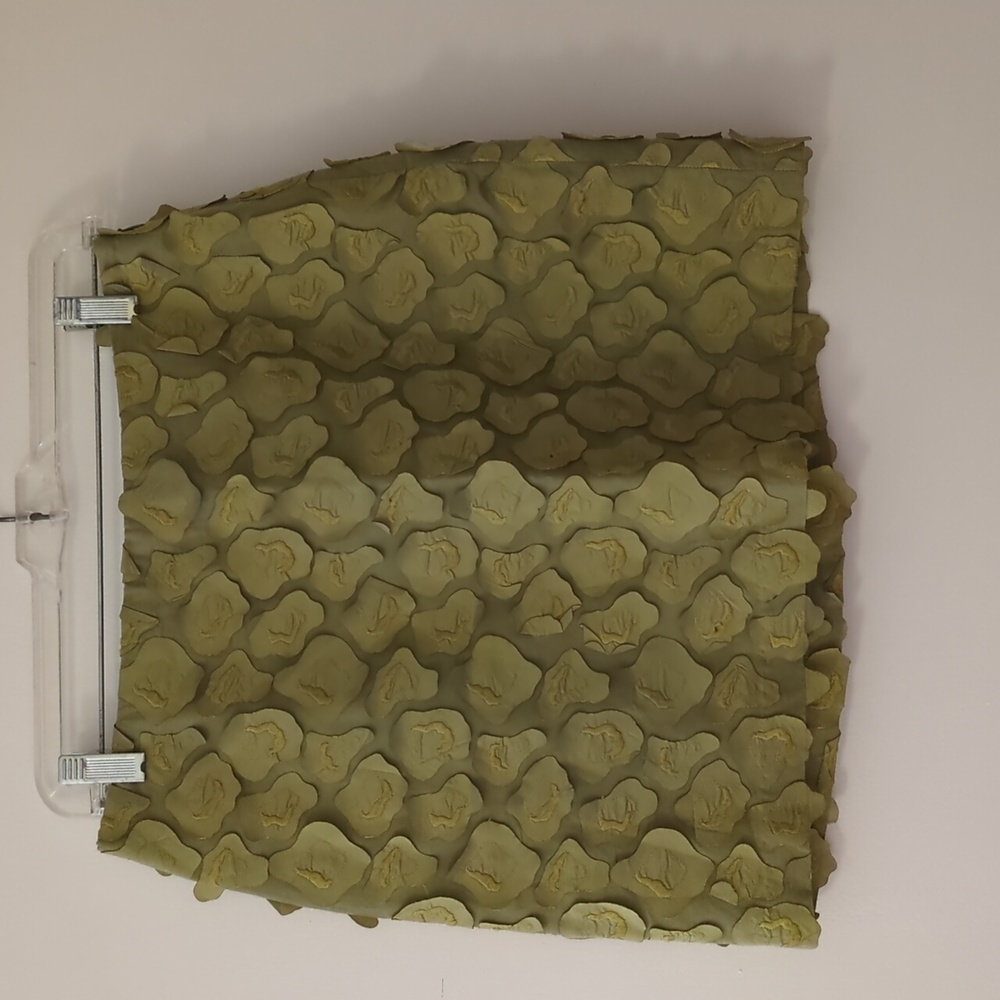 Sevier skirt, olive green with appliques
